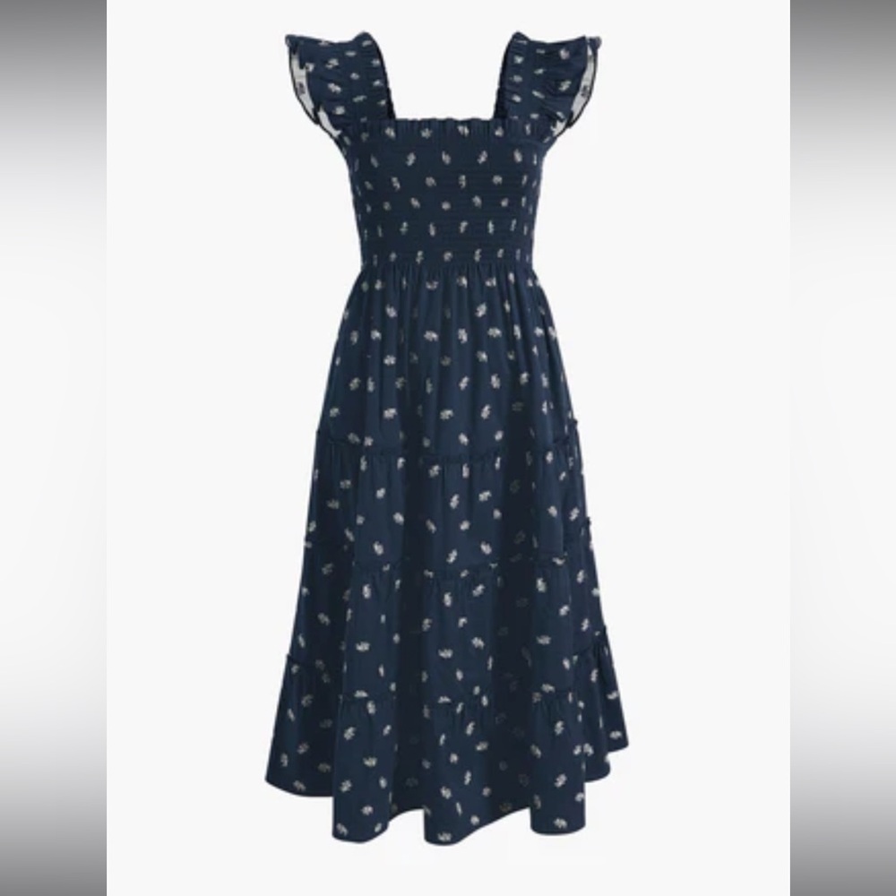 Hill House Navy Floral Ellie Nap Dress